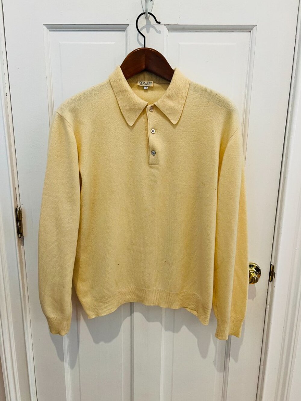 Trillion Men’s Sweater, Size 52 100% Cashmere, Made In Italy